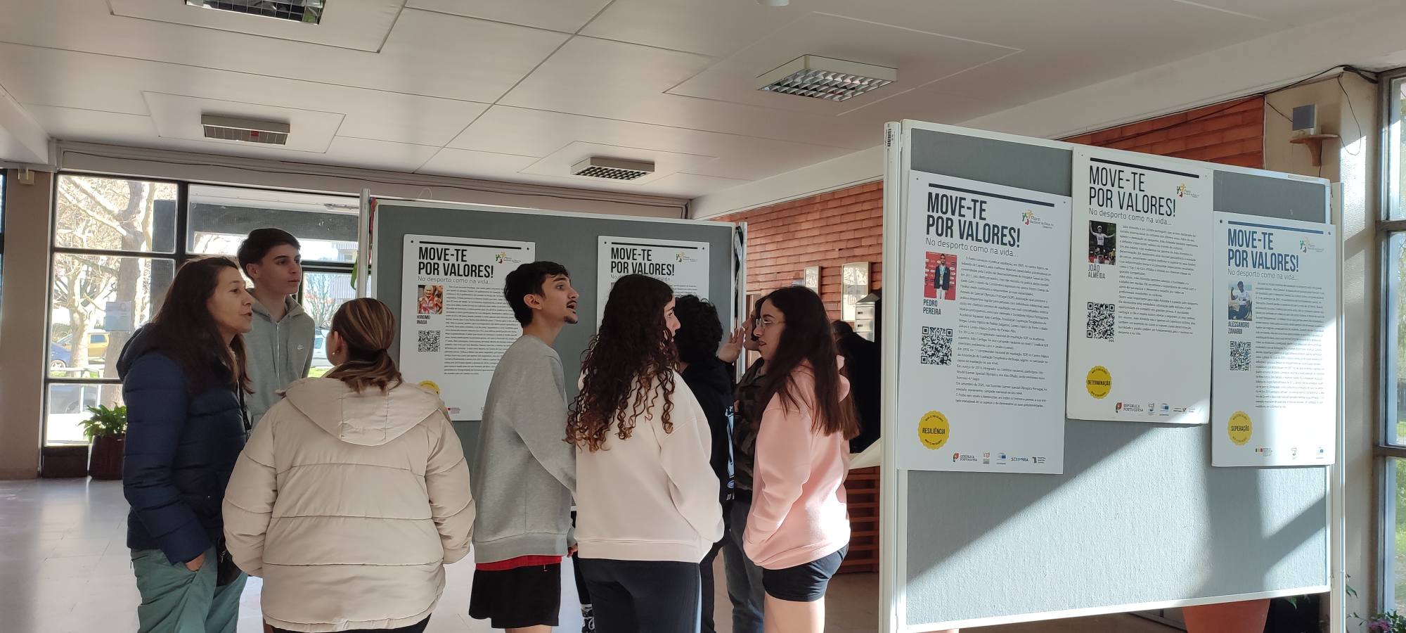 Exposição Move-te por Valores